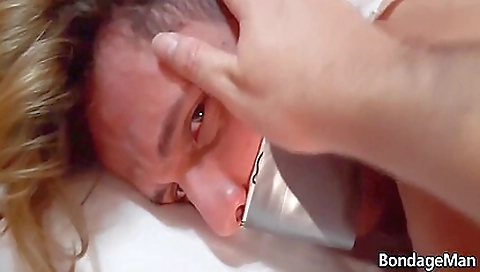 Married guy with huge tits and anal