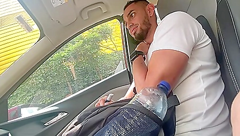 Hot pint rides and dildo